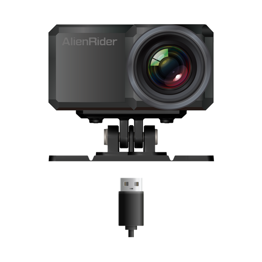 AlienRider M11 Motorcycle Dash Cam with High-Definition Image Stabilization