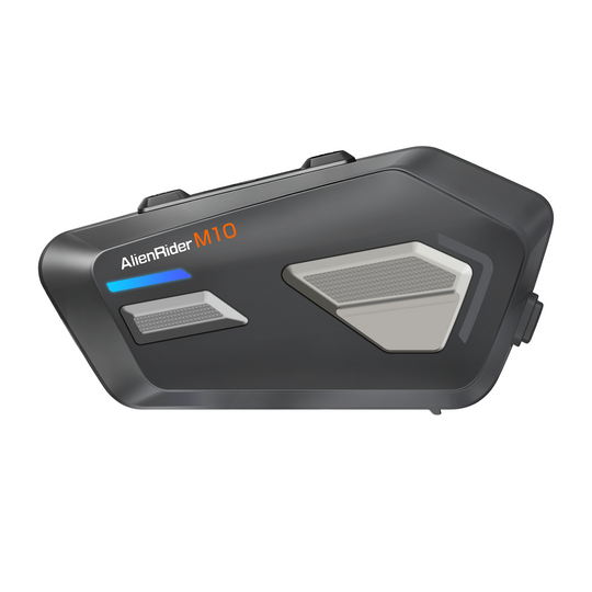 AlienRider M10 Motorcycle Helmet Bluetooth Intercom with IP67 Waterproofing, Noise Cancellation and Voice Control