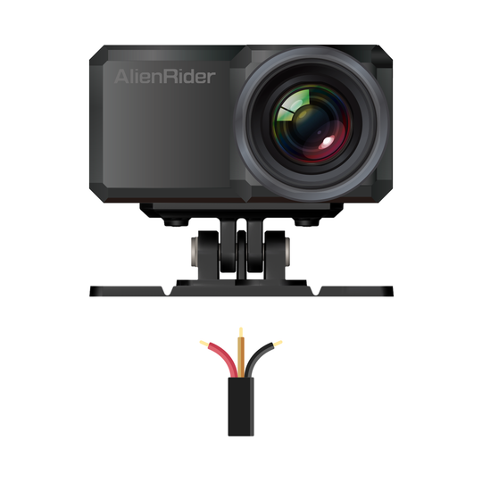 AlienRider M11 Motorcycle Dash Cam with High-Definition Image Stabilization
